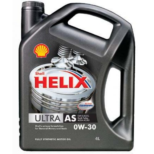 Моторное масло Shell Helix Ultra AS 0W-30 4 л